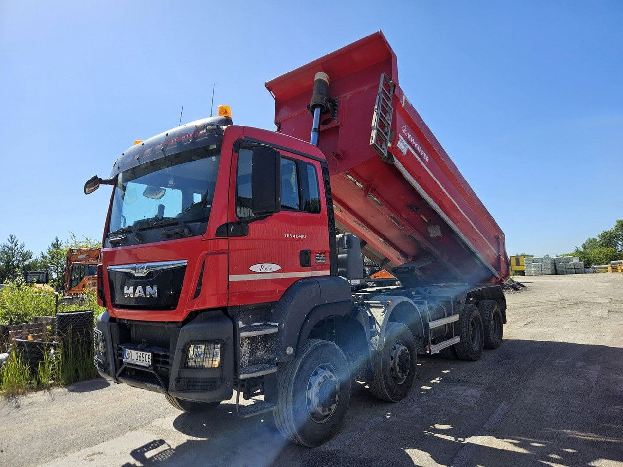 MAN TGS 41.480 8x8 - Tipper - 翻斗车:图3 MAN TGS 41.480 8x8 - Tipper - 翻斗车:图3