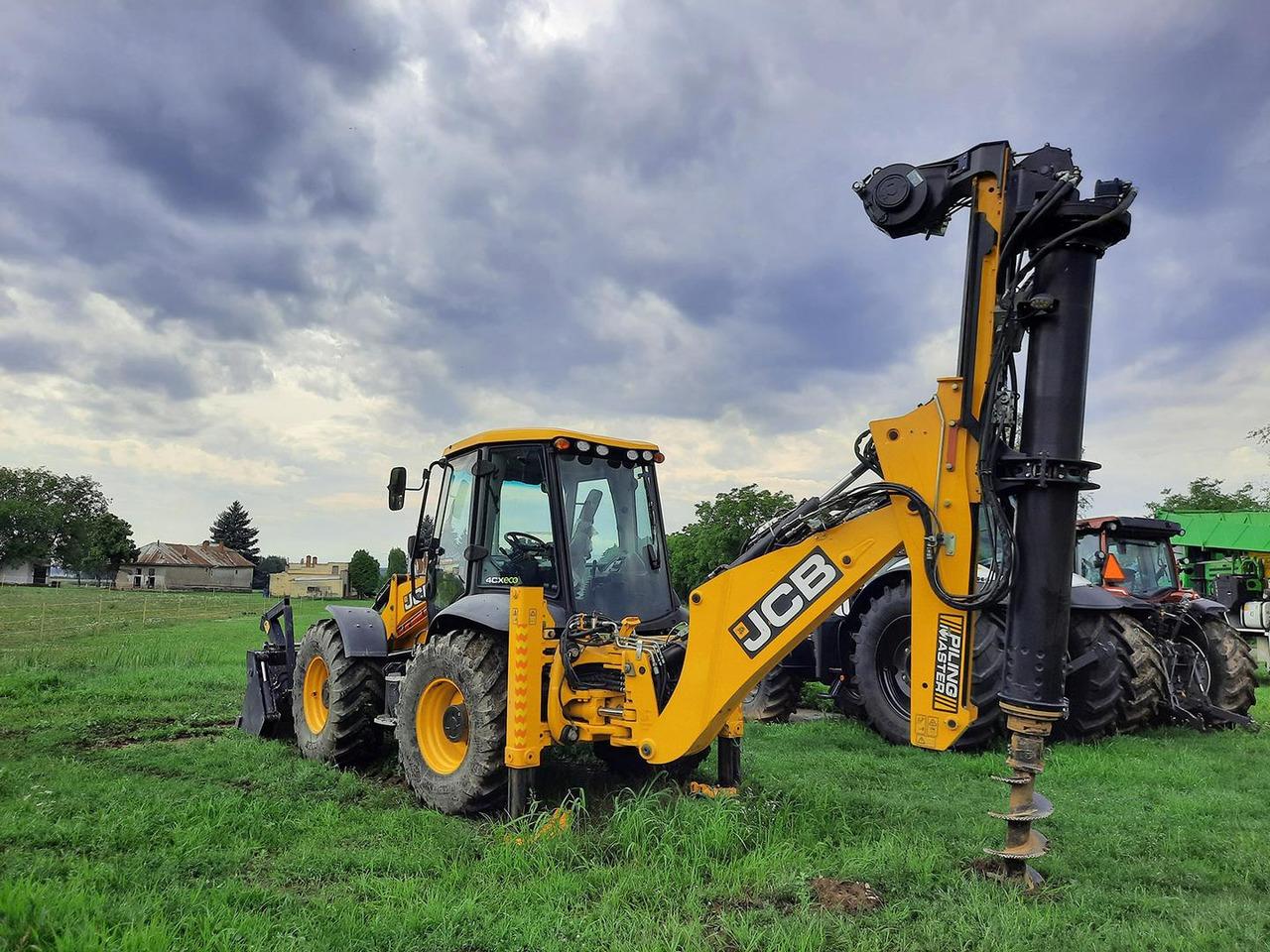 JCB 4CX, Vrtná súprava, Traktobager - 反铲装载机:图5 JCB 4CX, Vrtná súprava, Traktobager - 反铲装载机:图5