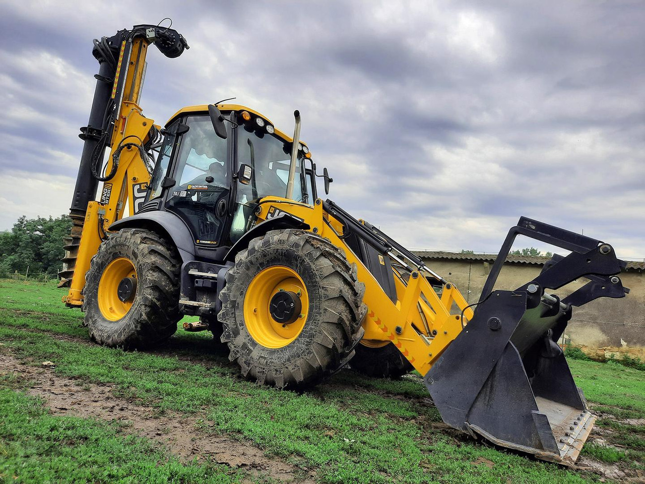 JCB 4CX, Vrtná súprava, Traktobager - 反铲装载机:图4 JCB 4CX, Vrtná súprava, Traktobager - 反铲装载机:图4