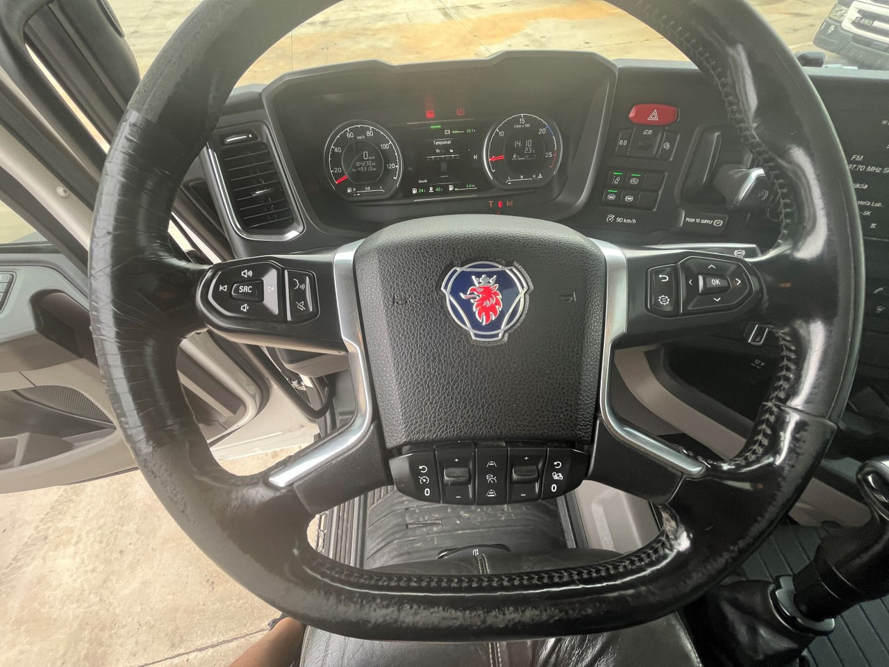 栏板式/ 平板卡车, 起重车 SCANIA R450,  2018, PALFINGER PK 22002 +RC：图24