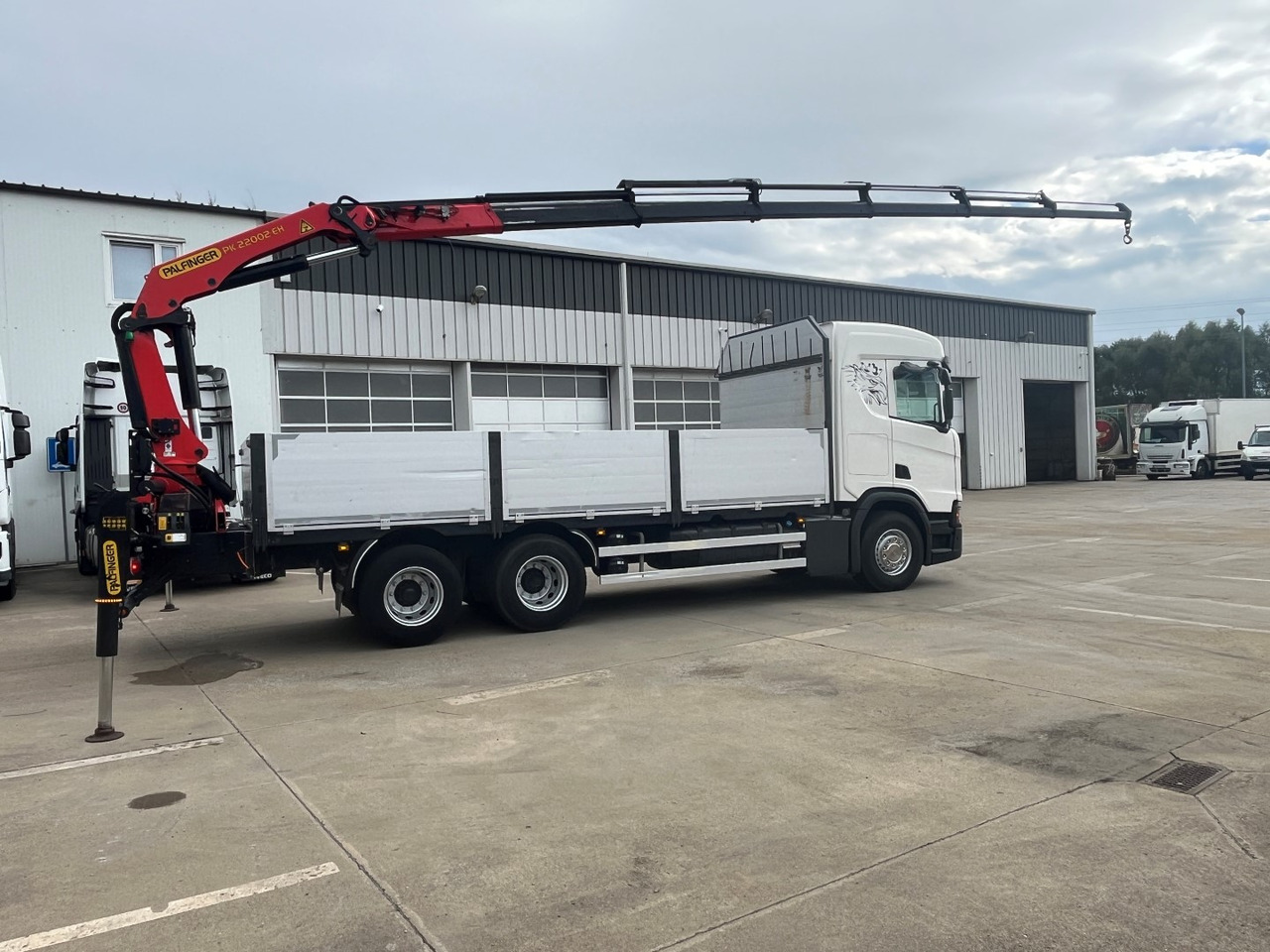栏板式/ 平板卡车, 起重车 SCANIA R450,  2018, PALFINGER PK 22002 +RC：图11