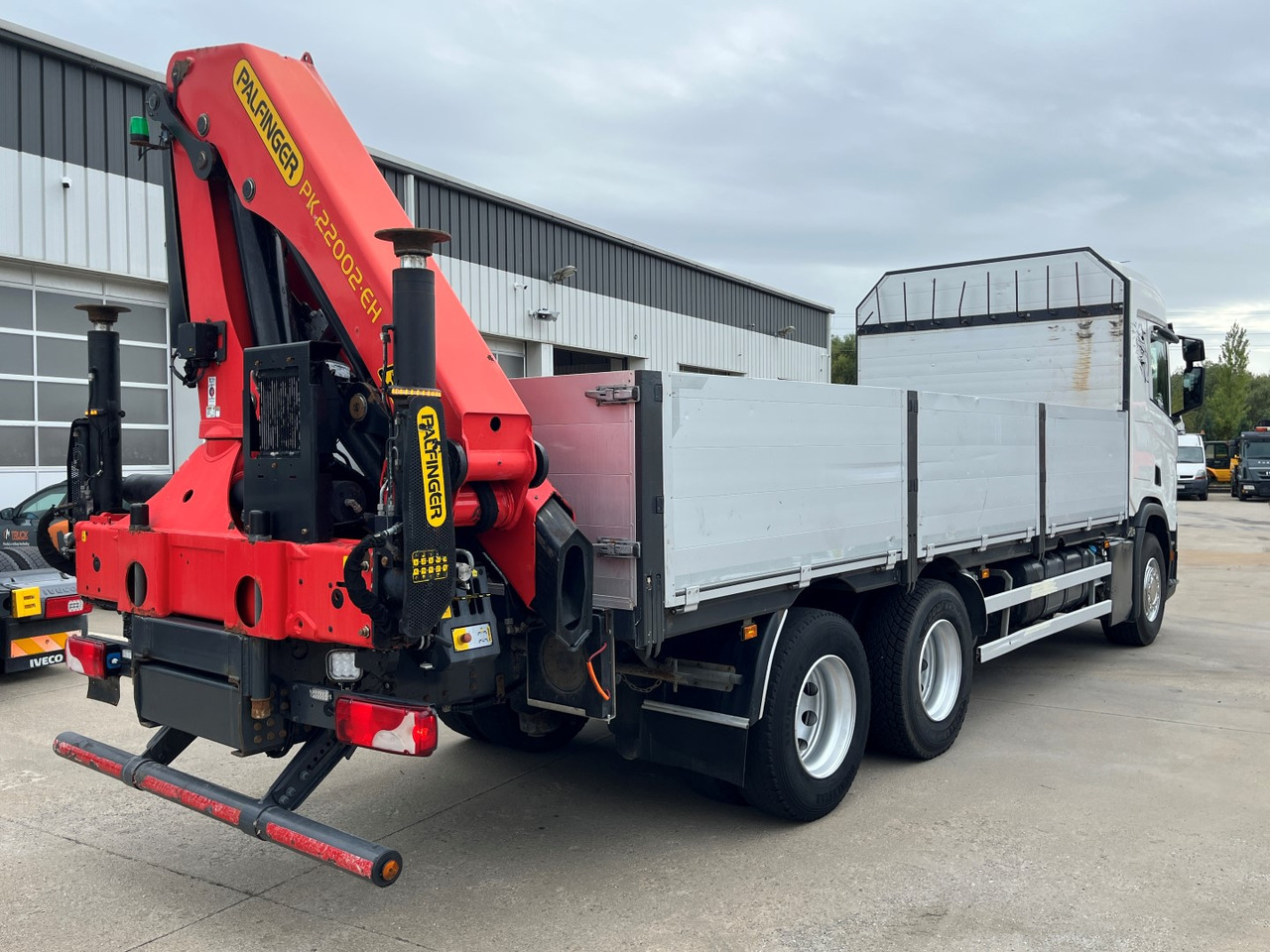 栏板式/ 平板卡车, 起重车 SCANIA R450,  2018, PALFINGER PK 22002 +RC：图8