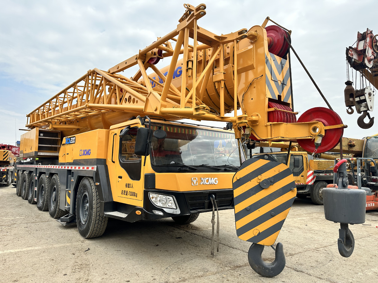 XCMG XCA200 200TON Truck crane - 移动式起重机:图3 XCMG XCA200 200TON Truck crane - 移动式起重机:图3