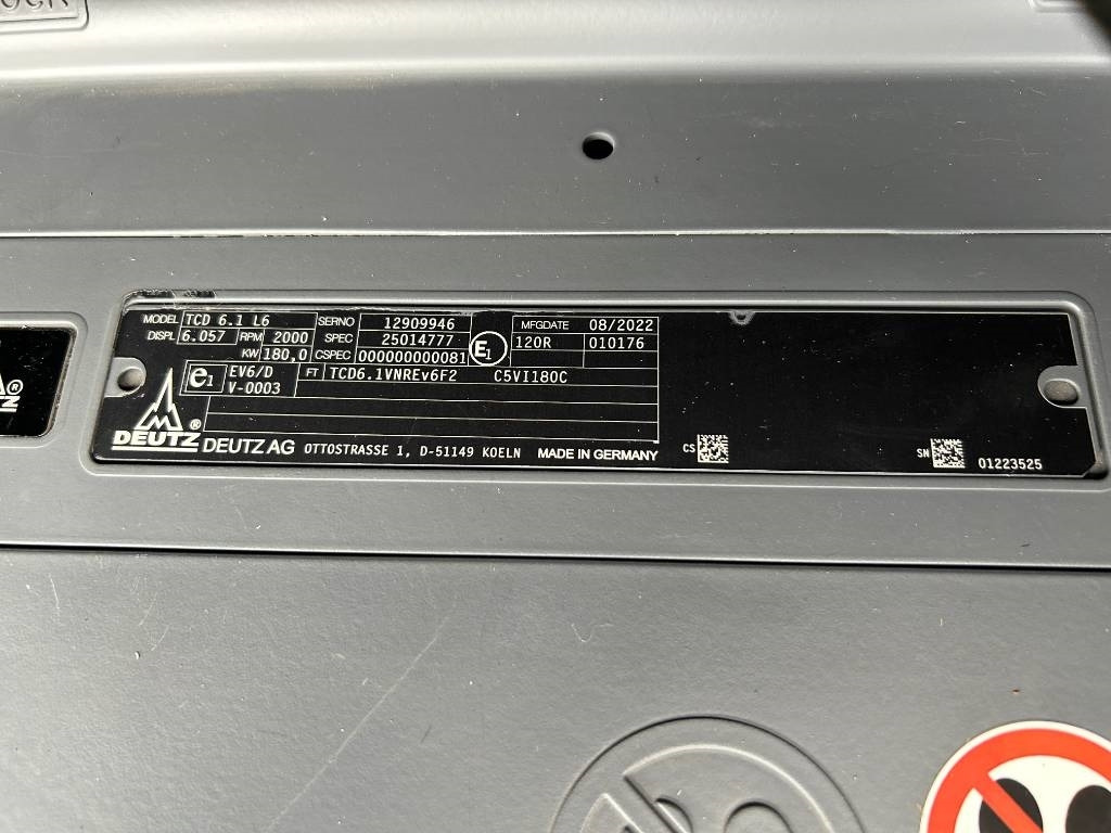 新的 发电机组 Deutz TCD6.1L6 - 165 kVA Stage V Generator - DPX-19014：图14