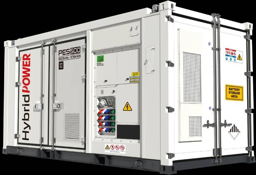 PES500 Hybrid Energy System - 500 kVA - 576 kWh - 发电机组:图1 PES500 Hybrid Energy System - 500 kVA - 576 kWh - 发电机组:图1