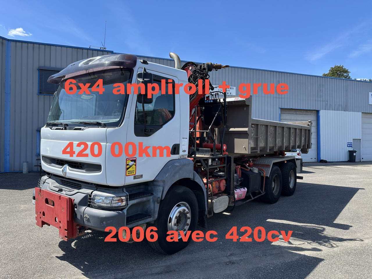 RENAULT KERAX 420DCI - 吊钩升降车, 起重车:图1 RENAULT KERAX 420DCI - 吊钩升降车, 起重车:图1