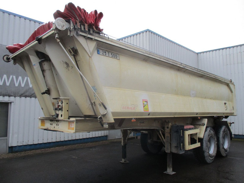 Benalu C33 , 2 Axle, Alu Tipper trailer , Drum brakes , Spring suspension - 翻斗半拖车:图1 Benalu C33 , 2 Axle, Alu Tipper trailer , Drum brakes , Spring suspension - 翻斗半拖车:图1