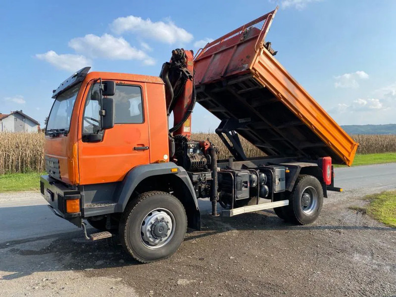 MAN LE 18-280 , 4X4 , Tipper , Palfinger PK 9501 - 翻斗车, 起重车:图2 MAN LE 18-280 , 4X4 , Tipper , Palfinger PK 9501 - 翻斗车, 起重车:图2