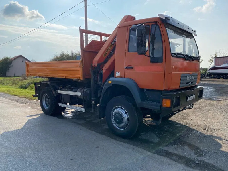 MAN LE 18-280 , 4X4 , Tipper , Palfinger PK 9501 - 翻斗车, 起重车:图5 MAN LE 18-280 , 4X4 , Tipper , Palfinger PK 9501 - 翻斗车, 起重车:图5