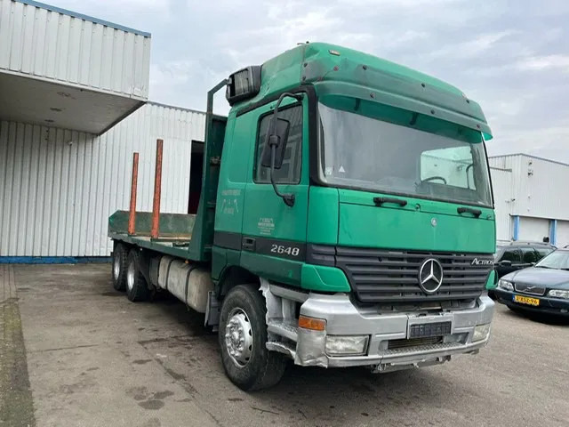 Mercedes-Benz Actros 2648 , V8 , 6x4 , 3 Pedals EPS , Euro 2 - 栏板式/ 平板卡车:图4 Mercedes-Benz Actros 2648 , V8 , 6x4 , 3 Pedals EPS , Euro 2 - 栏板式/ 平板卡车:图4