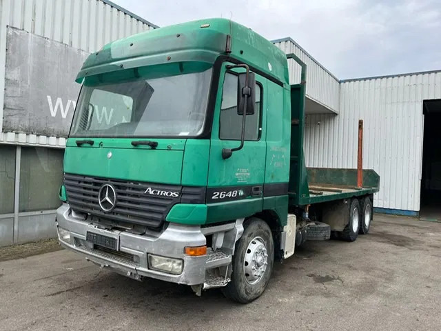 Mercedes-Benz Actros 2648 , V8 , 6x4 , 3 Pedals EPS , Euro 2 - 栏板式/ 平板卡车:图1 Mercedes-Benz Actros 2648 , V8 , 6x4 , 3 Pedals EPS , Euro 2 - 栏板式/ 平板卡车:图1