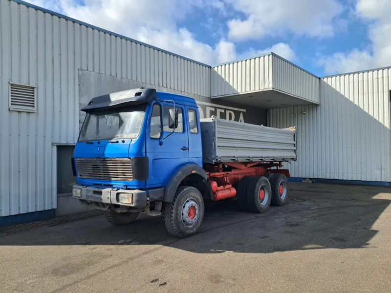 Mercedes-Benz SK 2635 , V8 , Bi Turbo , 6x4 , ZF Manual , 3 Way Tipper , Spring suspension - 翻斗车:图3 Mercedes-Benz SK 2635 , V8 , Bi Turbo , 6x4 , ZF Manual , 3 Way Tipper , Spring suspension - 翻斗车:图3