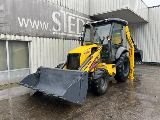 New Holland B 80 B-SS , 4x4 , Backhoe loader , 4in1 Bucket - 反铲装载机:图1 New Holland B 80 B-SS , 4x4 , Backhoe loader , 4in1 Bucket - 反铲装载机:图1