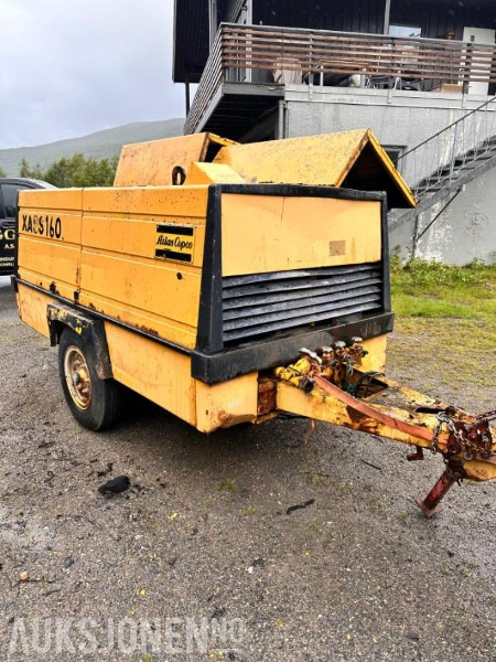 1900 Atlas Copco 160 XASS kompressor - 建筑设备:图1 1900 Atlas Copco 160 XASS kompressor - 建筑设备:图1