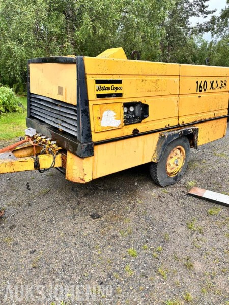 1900 Atlas Copco 160 XASS kompressor - 建筑设备:图2 1900 Atlas Copco 160 XASS kompressor - 建筑设备:图2