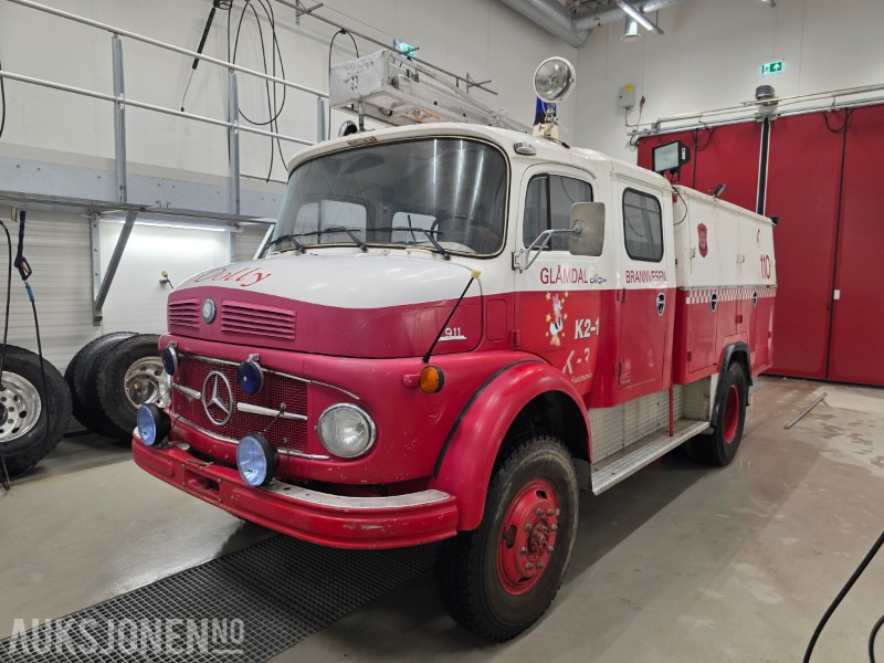 1972 Mercedes-Benz 911 13/36 brannbil - 消防车:图1 1972 Mercedes-Benz 911 13/36 brannbil - 消防车:图1