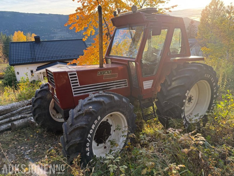 1980 Fiat 880 m/Turbo, nylig oppusset - 拖拉机:图1 1980 Fiat 880 m/Turbo, nylig oppusset - 拖拉机:图1