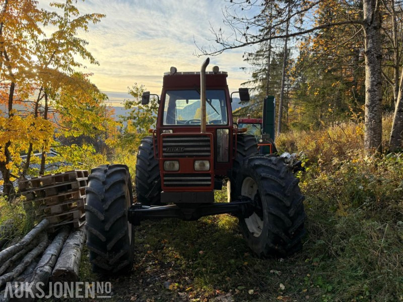 1980 Fiat 880 m/Turbo, nylig oppusset - 拖拉机:图2 1980 Fiat 880 m/Turbo, nylig oppusset - 拖拉机:图2