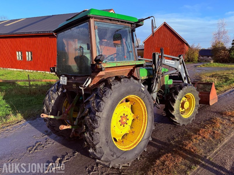 1983 John Deere 2040 SYNCHRON 9527 timer m/ Frontlasterskuffe - 拖拉机:图3 1983 John Deere 2040 SYNCHRON 9527 timer m/ Frontlasterskuffe - 拖拉机:图3