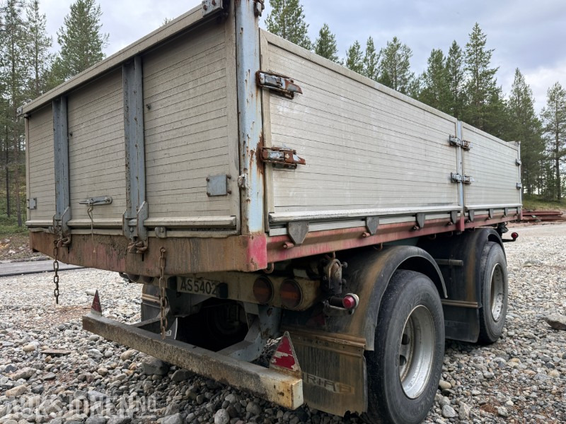 1985 BRIAB SLB2TT - To-akslet - Nedleggbare karmer - 20.000kg - 卡车:图4 1985 BRIAB SLB2TT - To-akslet - Nedleggbare karmer - 20.000kg - 卡车:图4