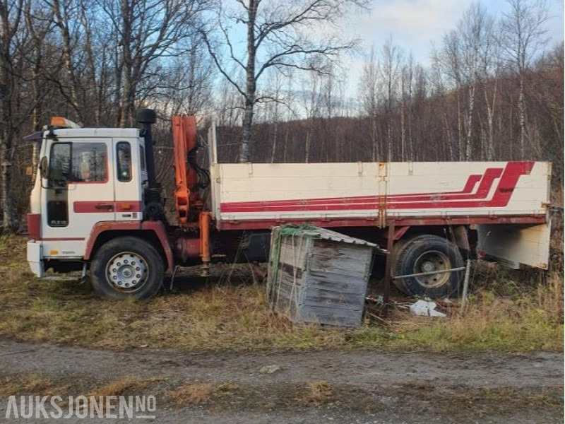 1986 Volvo FL6164X2 tippbil med kran - 翻斗车:图2 1986 Volvo FL6164X2 tippbil med kran - 翻斗车:图2