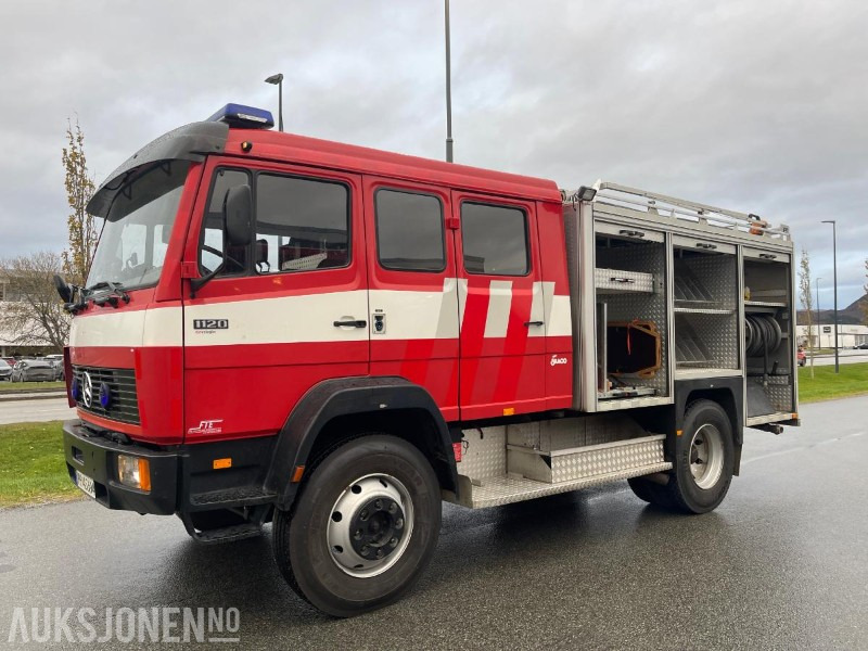 1990 Mercedes-Benz 1120 AF Brannbil, med kun 44745 km, Eu godkjent til 30.04.2026 - 消防车:图3 1990 Mercedes-Benz 1120 AF Brannbil, med kun 44745 km, Eu godkjent til 30.04.2026 - 消防车:图3