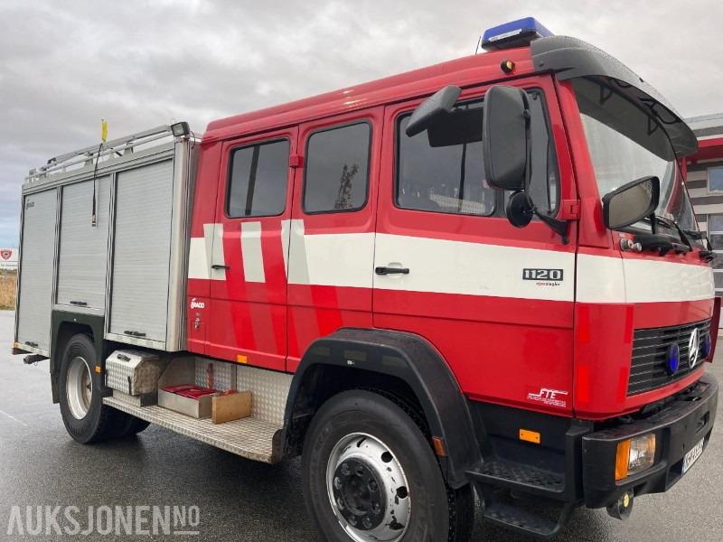 1990 Mercedes-Benz 1120 AF Brannbil, med kun 44745 km, Eu godkjent til 30.04.2026 - 消防车:图2 1990 Mercedes-Benz 1120 AF Brannbil, med kun 44745 km, Eu godkjent til 30.04.2026 - 消防车:图2