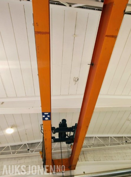 1997 Demag ZKKE Traverskran - Bredde 8500 mm - løftekapasitet 5 tonn - 起重机:图3 1997 Demag ZKKE Traverskran - Bredde 8500 mm - løftekapasitet 5 tonn - 起重机:图3