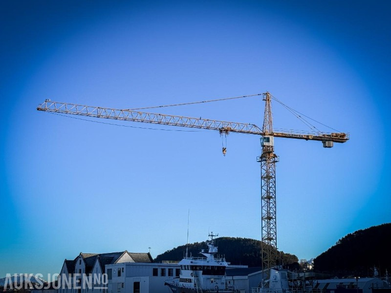 2000 Liebherr 280 EC-H 16 Litronic Tårnkran med undervogn på plater - 起重机:图1 2000 Liebherr 280 EC-H 16 Litronic Tårnkran med undervogn på plater - 起重机:图1