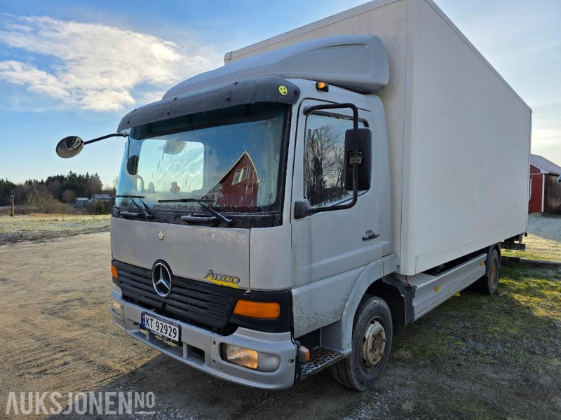 2001 Mercedes-Benz 817L/42 ATEGO SKAPBIL 36m³ MED LASTELEM - 厢式卡车:图1 2001 Mercedes-Benz 817L/42 ATEGO SKAPBIL 36m³ MED LASTELEM - 厢式卡车:图1