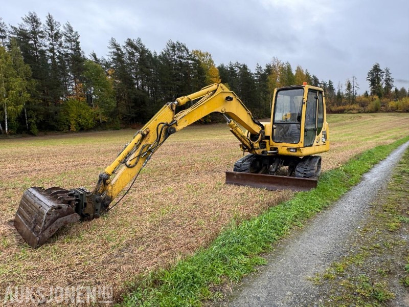 2005 Komatsu PC 75R gravemaskin med gummibelter - 挖掘机:图1 2005 Komatsu PC 75R gravemaskin med gummibelter - 挖掘机:图1