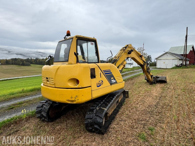 2005 Komatsu PC 75R gravemaskin med gummibelter - 挖掘机:图5 2005 Komatsu PC 75R gravemaskin med gummibelter - 挖掘机:图5