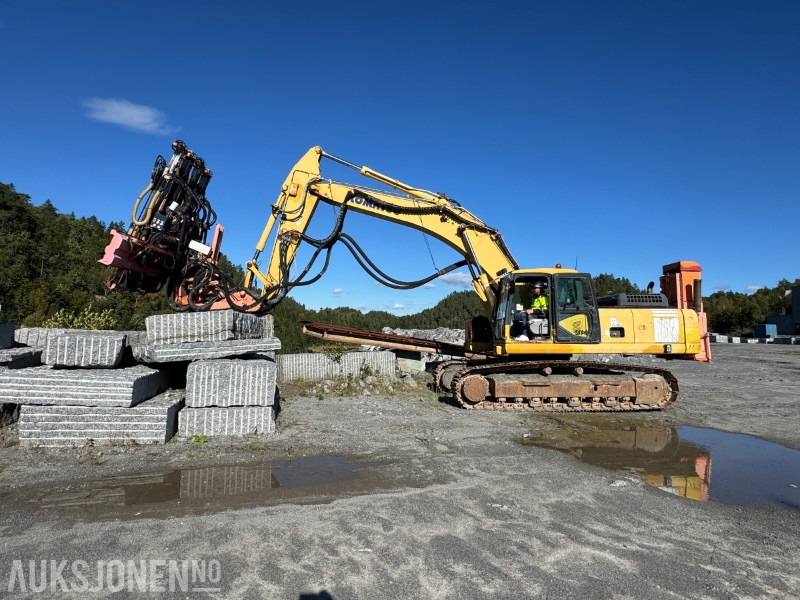 2005 Komatsu PC340 LC-7 Gravemaskin m/ Sandvik DQ440 steintrimmer - 钻机:图2 2005 Komatsu PC340 LC-7 Gravemaskin m/ Sandvik DQ440 steintrimmer - 钻机:图2
