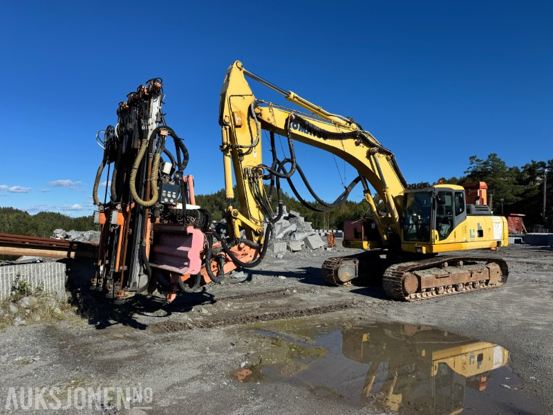2005 Komatsu PC340 LC-7 Gravemaskin m/ Sandvik DQ440 steintrimmer - 钻机:图1 2005 Komatsu PC340 LC-7 Gravemaskin m/ Sandvik DQ440 steintrimmer - 钻机:图1