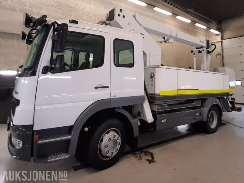 2006 Mercedes-Benz 1223/36AT LIFT BIL NYLIG EU OK OG sertifisert Arbeidshøyde 17m - 市政/ 专用车辆:图1 2006 Mercedes-Benz 1223/36AT LIFT BIL NYLIG EU OK OG sertifisert Arbeidshøyde 17m - 市政/ 专用车辆:图1