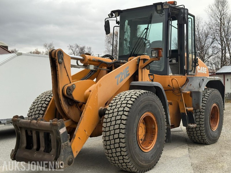 2007 Case 721E - 10 000t - 14900kg - Sentralsmøring - Sertifisert - 轮式装载机:图1 2007 Case 721E - 10 000t - 14900kg - Sentralsmøring - Sertifisert - 轮式装载机:图1