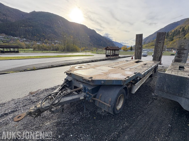 2007 Damm 3-akslet maskinhenger - EU godkjent til 28.05.2026 - 全挂车:图1 2007 Damm 3-akslet maskinhenger - EU godkjent til 28.05.2026 - 全挂车:图1