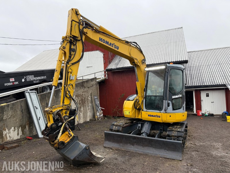 2007 Komatsu Galeo PC78US-6NO 8-tonns gravemaskin, Engcon tiltrotator, gummibelter, skjær, Nasta skuffe, Ledbar - 挖掘机:图2 2007 Komatsu Galeo PC78US-6NO 8-tonns gravemaskin, Engcon tiltrotator, gummibelter, skjær, Nasta skuffe, Ledbar - 挖掘机:图2