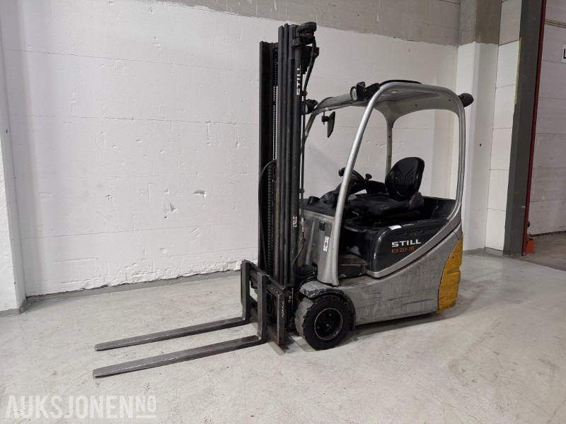 2007 Still Elektrisk Truck 1,5 Tonn - RX 20-15 - 材料装卸设备:图1 2007 Still Elektrisk Truck 1,5 Tonn - RX 20-15 - 材料装卸设备:图1
