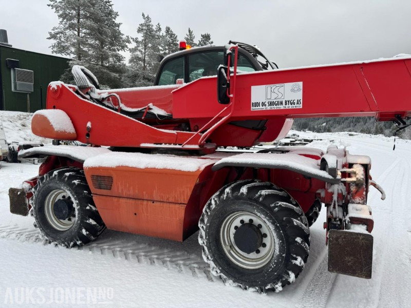 2008 Manitou MRT2150 teleskopslaster. Rundtsvingende med jibb, vinsj og mannskapskurv - 伸缩臂叉装车:图2 2008 Manitou MRT2150 teleskopslaster. Rundtsvingende med jibb, vinsj og mannskapskurv - 伸缩臂叉装车:图2