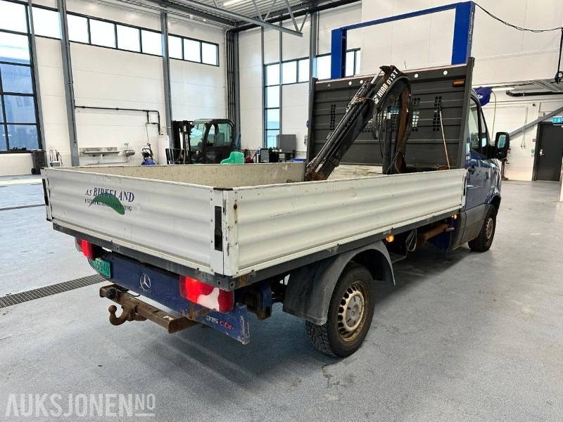 2008 Mercedes-Benz SPRINTER 315 CDI planbil m/ Hiab 013T kran - 平板货车:图5 2008 Mercedes-Benz SPRINTER 315 CDI planbil m/ Hiab 013T kran - 平板货车:图5