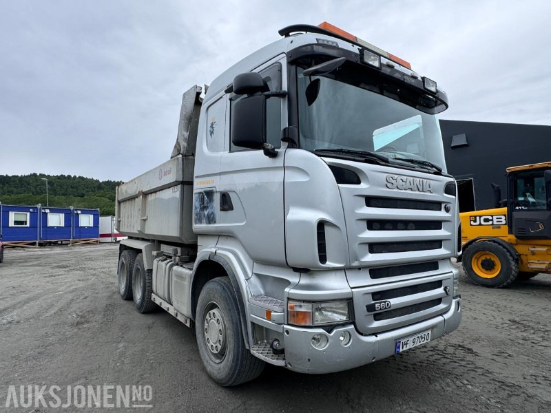2008 Scania R-serie 560 Tippbil - 6x4 - Istrail påbygg - Navreduksjon - Akseltrykkfordeler - EU godkjent - 翻斗车:图3 2008 Scania R-serie 560 Tippbil - 6x4 - Istrail påbygg - Navreduksjon - Akseltrykkfordeler - EU godkjent - 翻斗车:图3