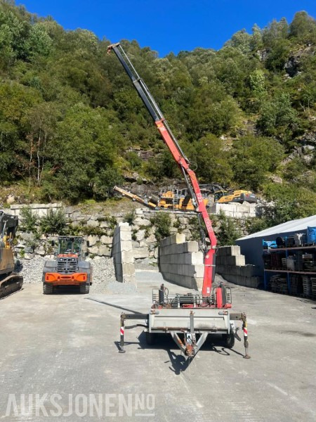 2008 Tysse tandemhenger med Fassi F22A.22 kran - klar til bruk, Nysertifisert! - 起重机:图2 2008 Tysse tandemhenger med Fassi F22A.22 kran - klar til bruk, Nysertifisert! - 起重机:图2