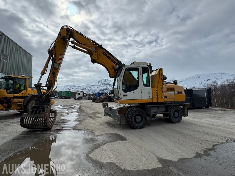 2009 Liebherr A316 Litronic hjulgraver - Hevbar hytte - Klype - 13065T - 挖掘机:图1 2009 Liebherr A316 Litronic hjulgraver - Hevbar hytte - Klype - 13065T - 挖掘机:图1