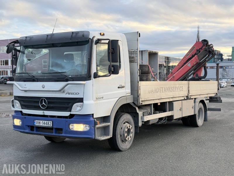 2009 Mercedes-Benz Atego 1224L kranbil - 起重车:图1 2009 Mercedes-Benz Atego 1224L kranbil - 起重车:图1