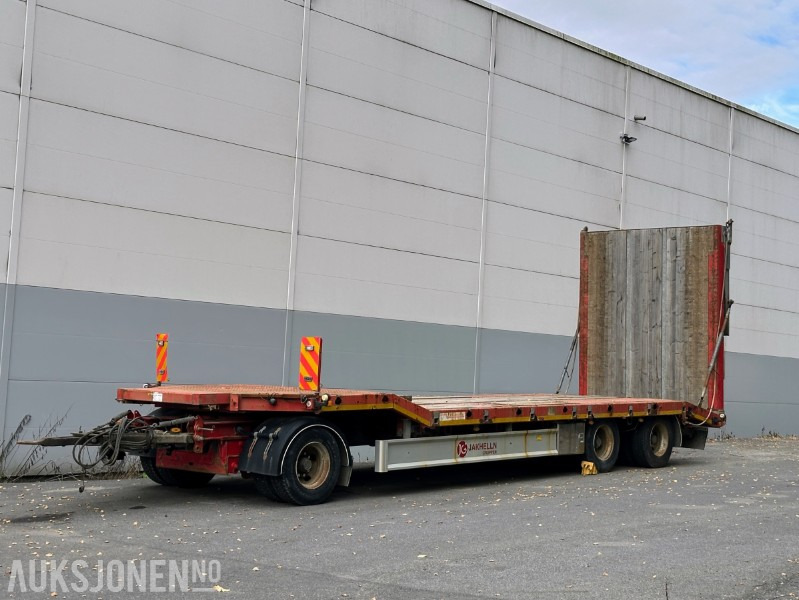 2012 DAMM SL-28M 3-AKSLET MASKINHENGER MED HYDRAULISK RAMPE - 全挂车:图1 2012 DAMM SL-28M 3-AKSLET MASKINHENGER MED HYDRAULISK RAMPE - 全挂车:图1