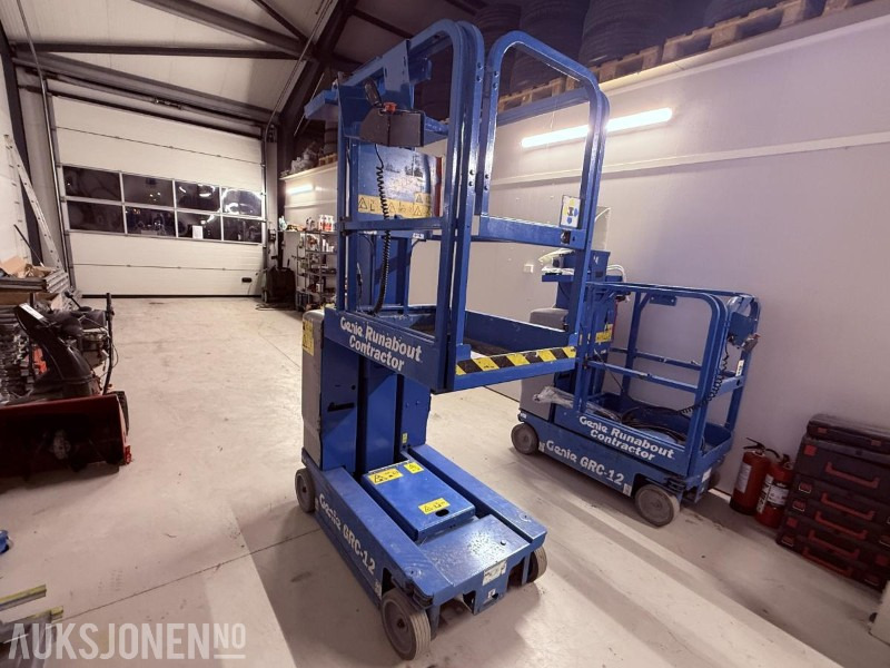 2012 Genie GRC-12 Mastelift - 5,5 m - 213 timer - Uttrekkbar plate - 空中平台:图3 2012 Genie GRC-12 Mastelift - 5,5 m - 213 timer - Uttrekkbar plate - 空中平台:图3