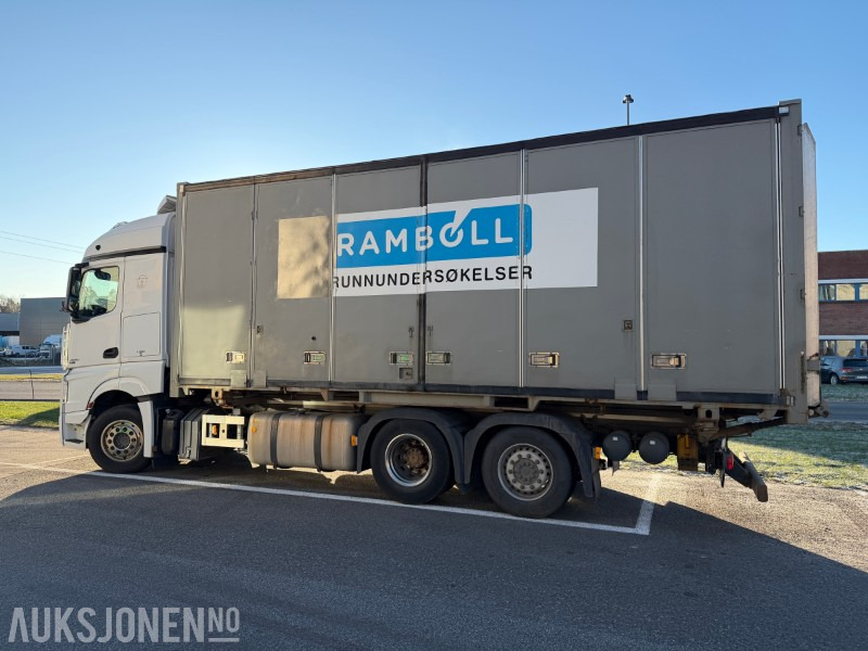 2012 Mercedes-Benz ACTROS 2545 Containerbil - EU godkjent til Juli 2026 - Ryggekamera - 集装箱运输车/ 可拆卸车身的卡车:图3 2012 Mercedes-Benz ACTROS 2545 Containerbil - EU godkjent til Juli 2026 - Ryggekamera - 集装箱运输车/ 可拆卸车身的卡车:图3