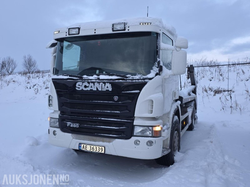 2012 Scania P280 - Liftdumper - 248 000km - 箕斗装载车:图1 2012 Scania P280 - Liftdumper - 248 000km - 箕斗装载车:图1