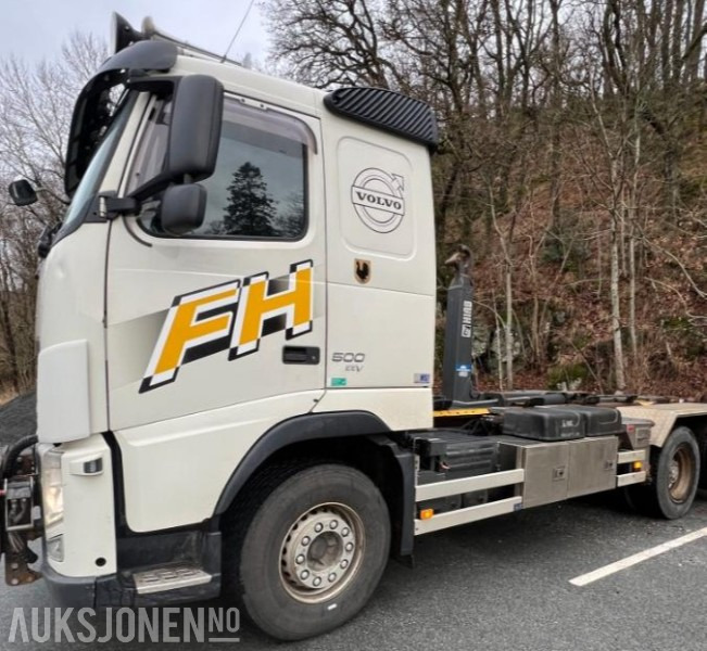2012 Volvo FH12 krokbil med Hiab krok og brøyteplate – 521 hk – EU-godkjent til 09/2026 - 吊钩升降车:图4 2012 Volvo FH12 krokbil med Hiab krok og brøyteplate – 521 hk – EU-godkjent til 09/2026 - 吊钩升降车:图4